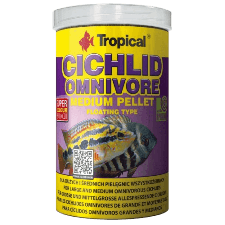 CICHLID OMNIVORE MEDIUM PELLET